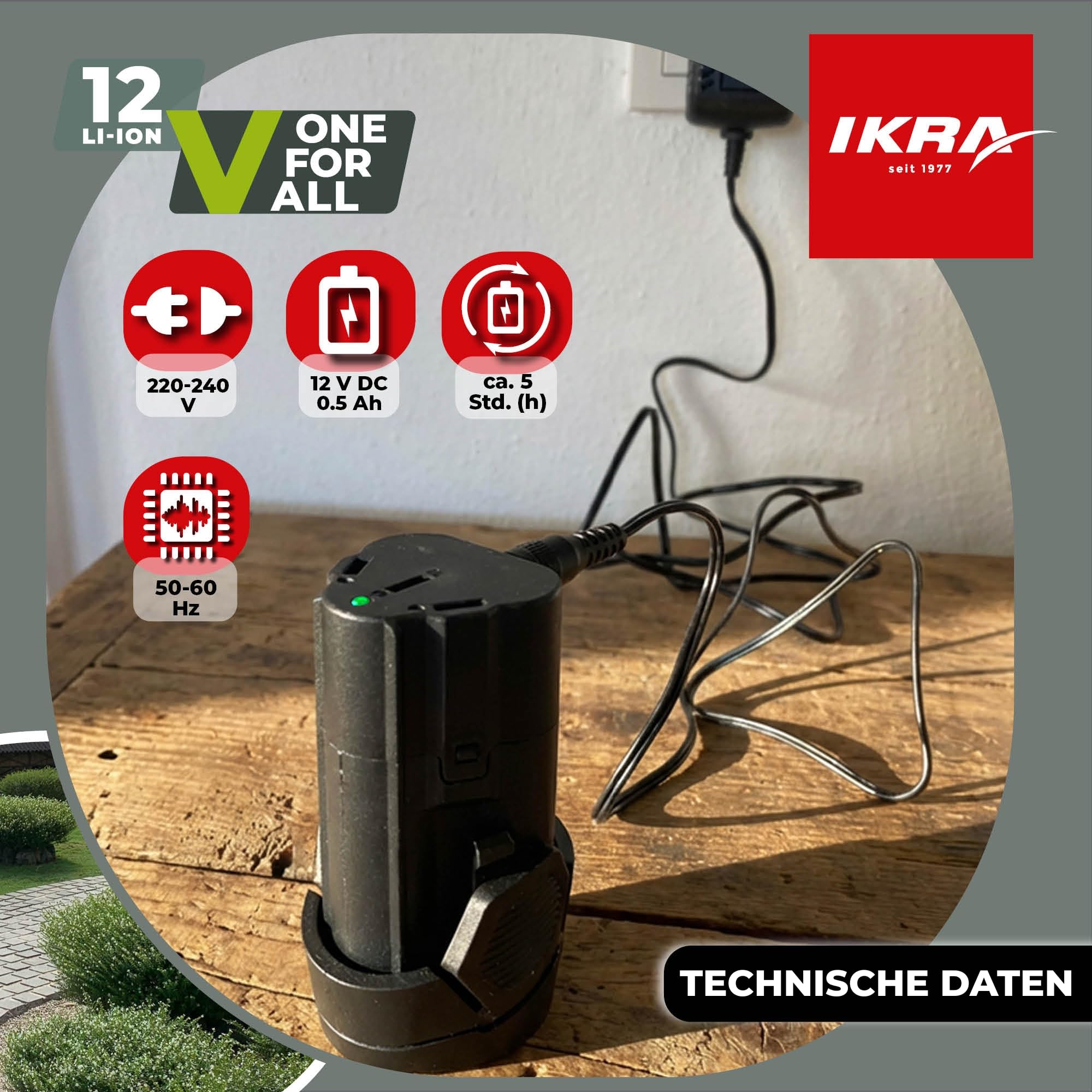 ikra-akku-ladeger-t-mit-led-anzeige-kompatibel-mit-ikra-12v-akku-familie image 6