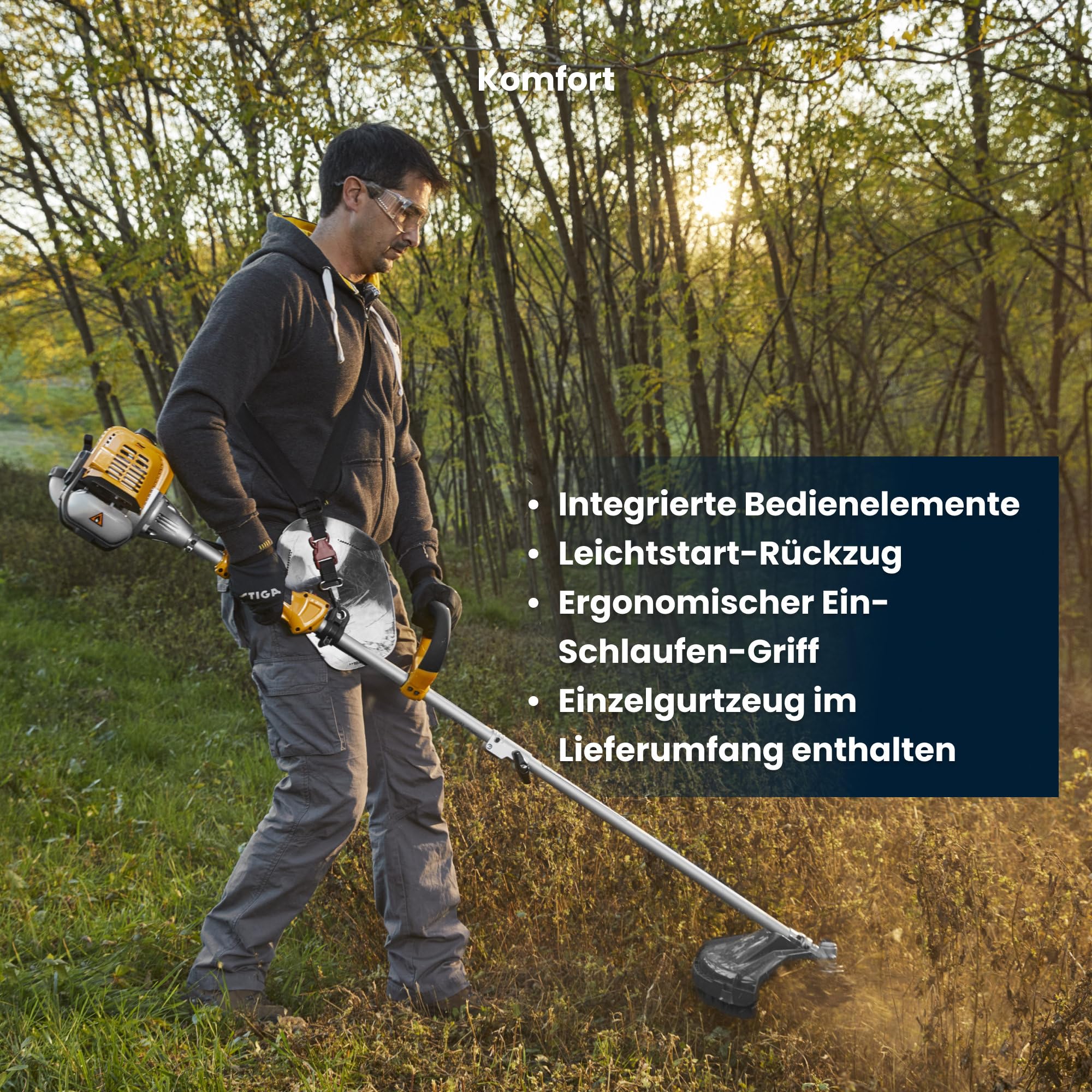 stiga-bc-330-a-benzin-motorsense-25-4-cm-43-cm-mit-fadenkopf-und-messer image 5