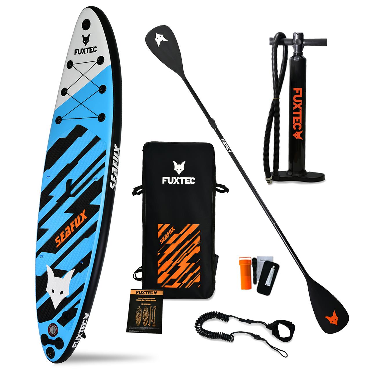 fuxtec-b-ware-fx-sup320d1-double-layer-stand-up-paddle-board-seafux-sup-set image 3