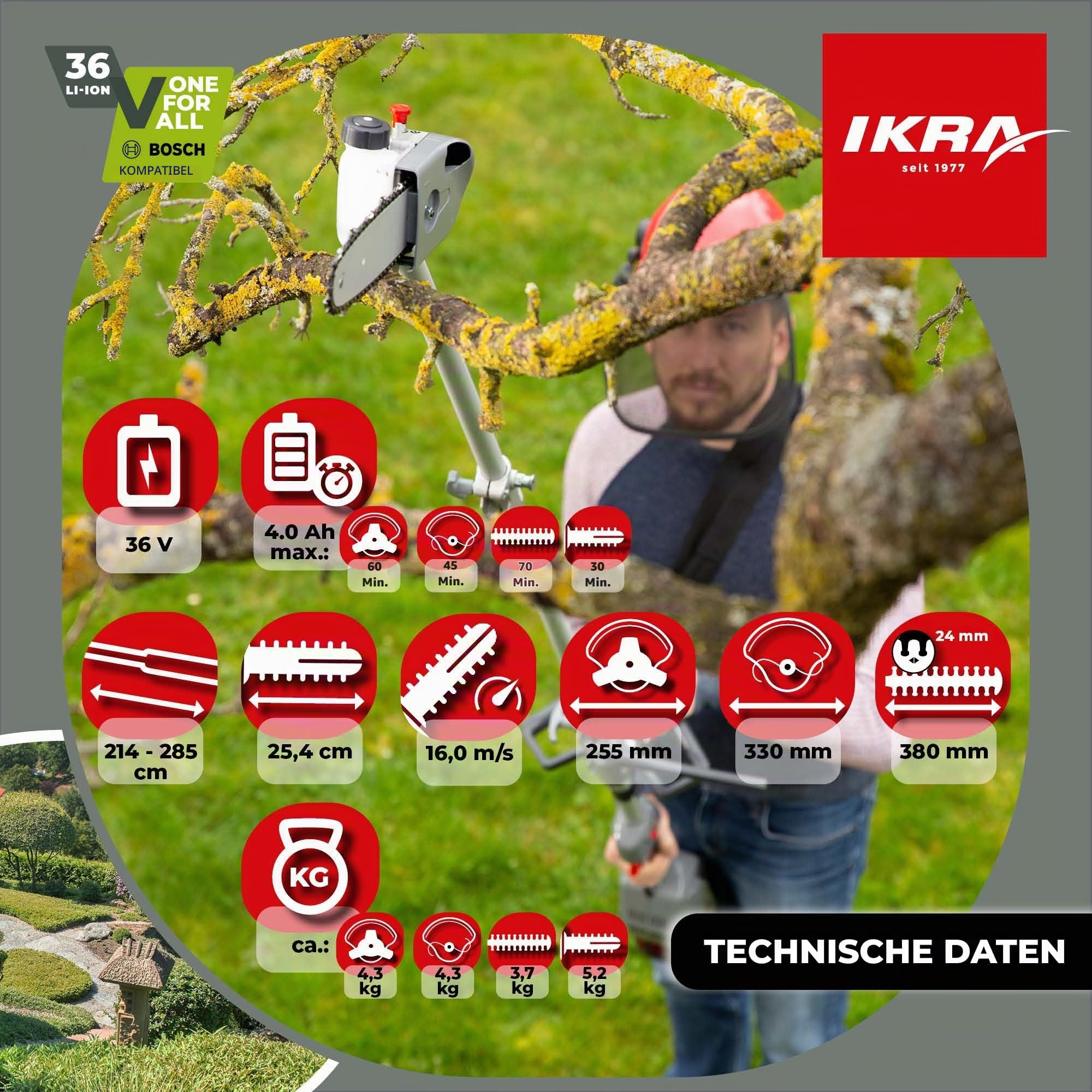 ikra-ib-mt-36-4in1-akku-multitool-mit-rasentrimmer-freischneider-heckenschere-un image 7