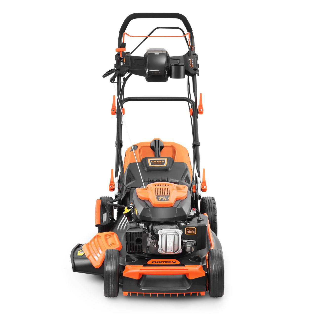 fuxtec-fx-rm5396pes-pro-benzin-rasenm-her-b-ware-4in1-mit-e-start image 2