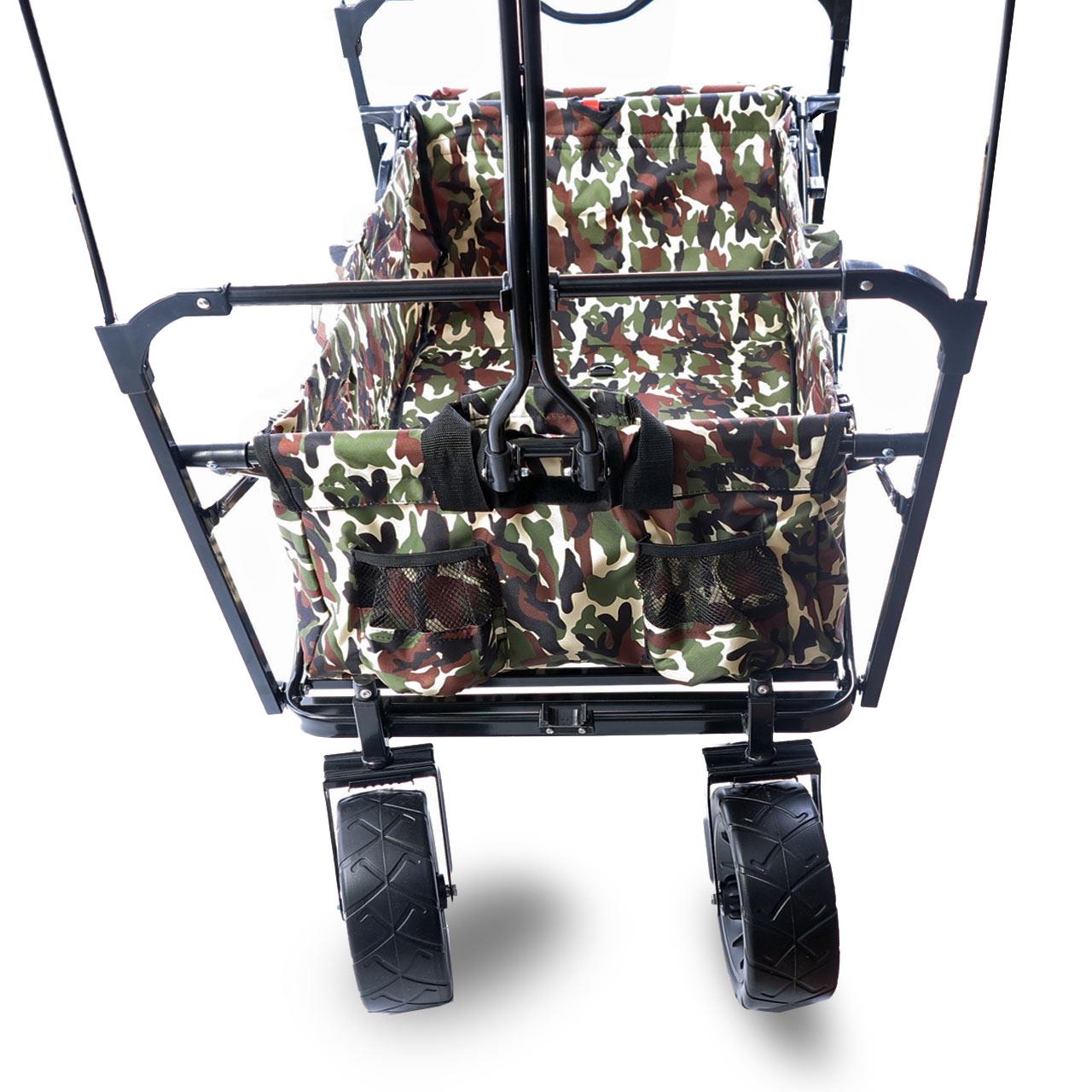 fuxtec-bollerwagen-fx-bw100-army-mit-dach-b-ware image 5
