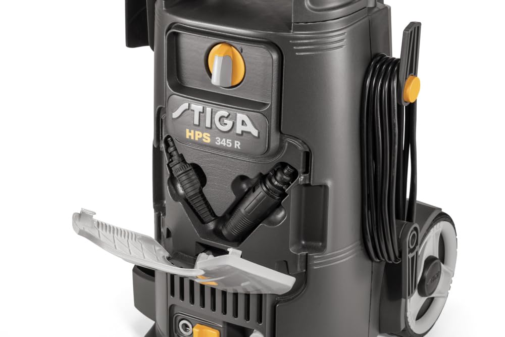 stiga-hps-345-r-hochdruckreiniger-2100-w-145-bar-450-l-h-9-m-schlauch-mit-tromme image 8