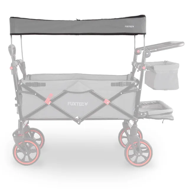fuxtec-sonnendach-grau-f-r-bollerwagen-ct850-sonnen-und-wetterschutz image 1