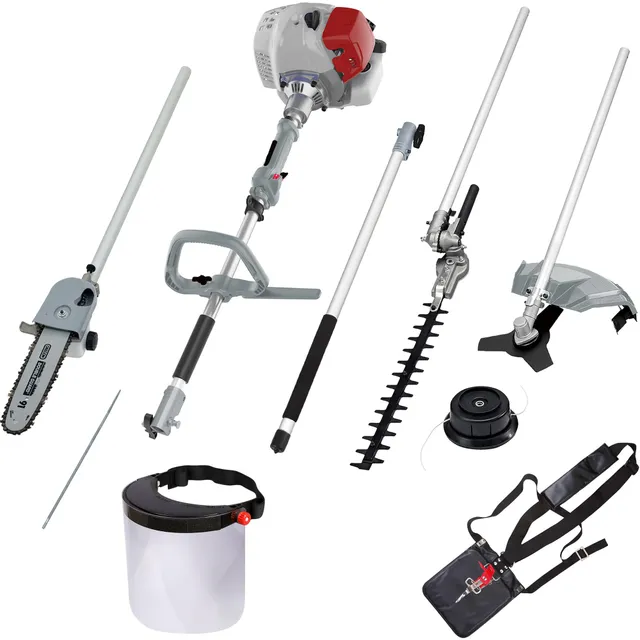 ikra-multitool-ibkh-33-1-benzin-4in1-garten-multifunktionswerkzeug-rasentrimmer- image 1