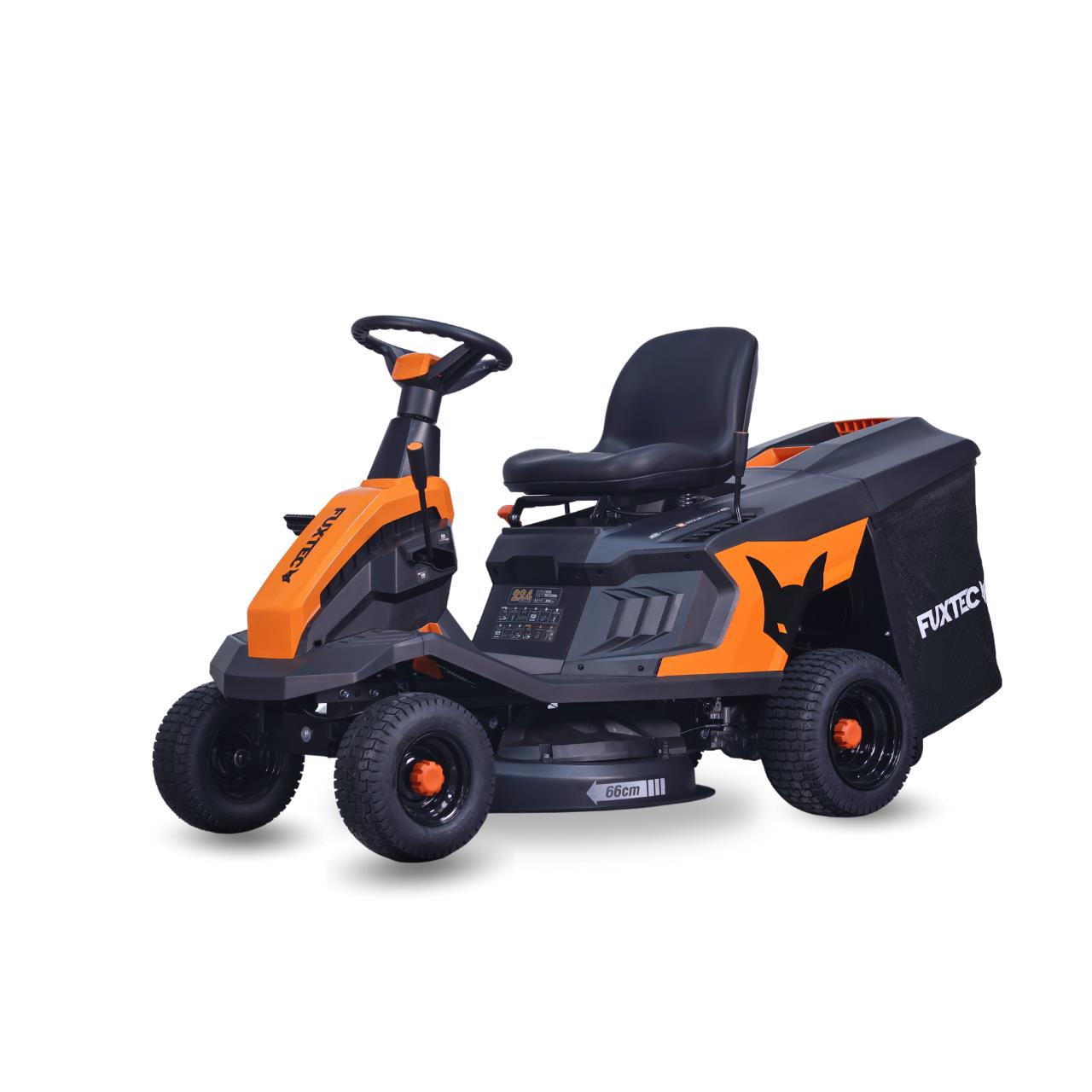 fuxtec-fx-rmr66-benzin-aufsitzm-her-b-ware-4-5-kw-65-1-cm-150-l-fangkorb-estart image 2