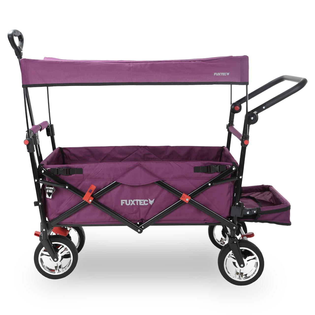 fuxtec-bollerwagen-fx-ct800-b-ware-mit-sonnendach-schiebegriff-und-innenraumverl image 3