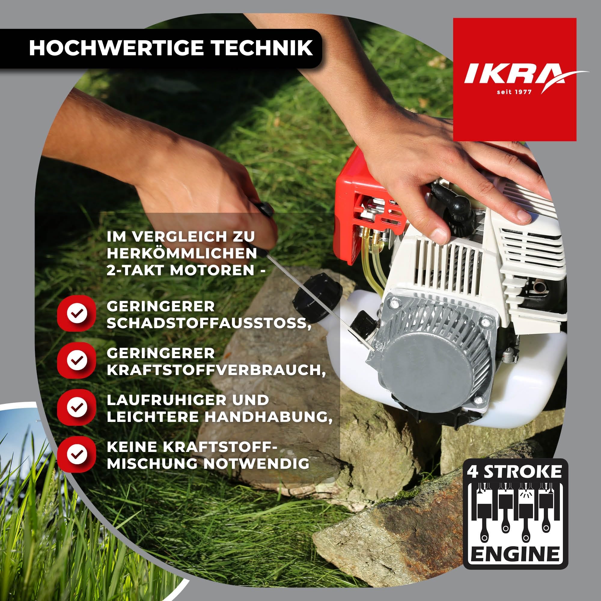 ikra-ibf-31-4-benzin-freischneider-mit-4-takt-motor-31-cm-inkl-fadenspule-3-zahn image 3