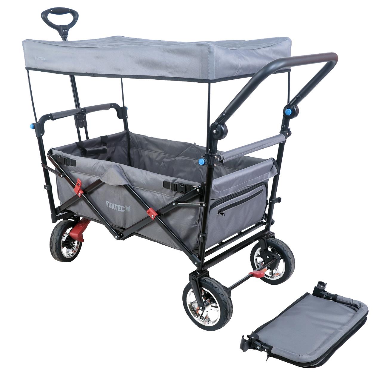 fuxtec-bollerwagen-fx-ct800-mit-uv-gesch-tztem-sonnendach-schiebegriff-innenraum image 4