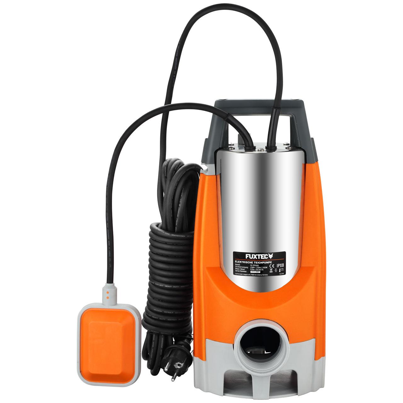 fuxtec-tauchpumpe-fx-tp11100-b-ware-1100-watt-15000-l-h image 7