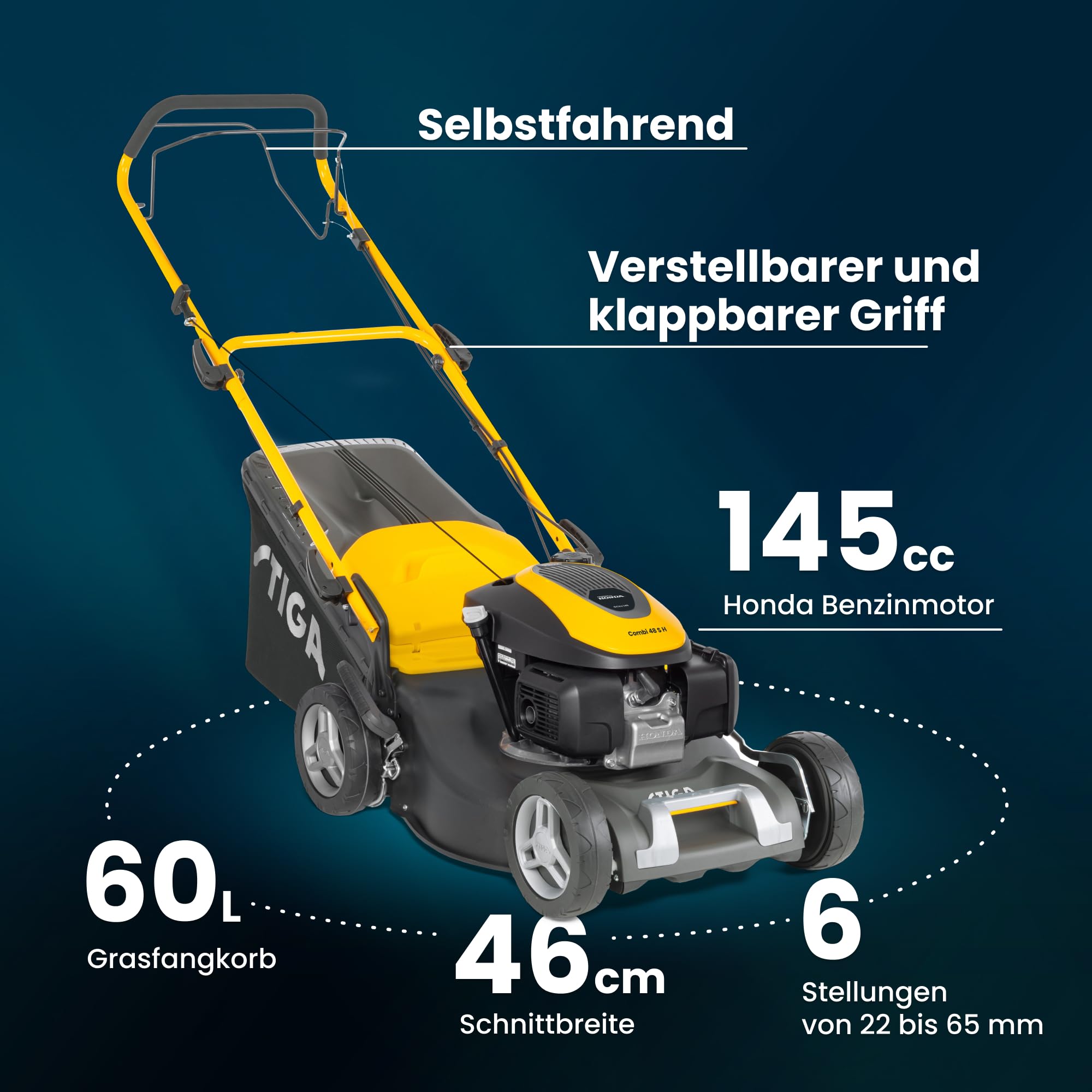 stiga-combi-48-s-h-benzin-rasenm-her-mit-antrieb-145-cc-honda-motor-46-cm-3-in-1 image 7