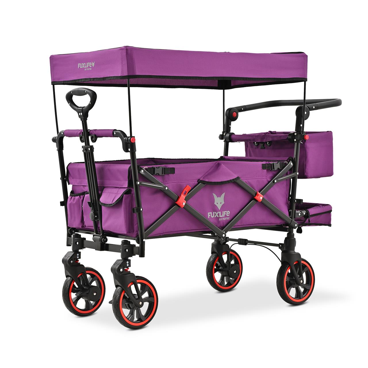 fuxlife-komfort-bollerwagen-fx-ct850-f-r-2-kinder-b-ware image 3