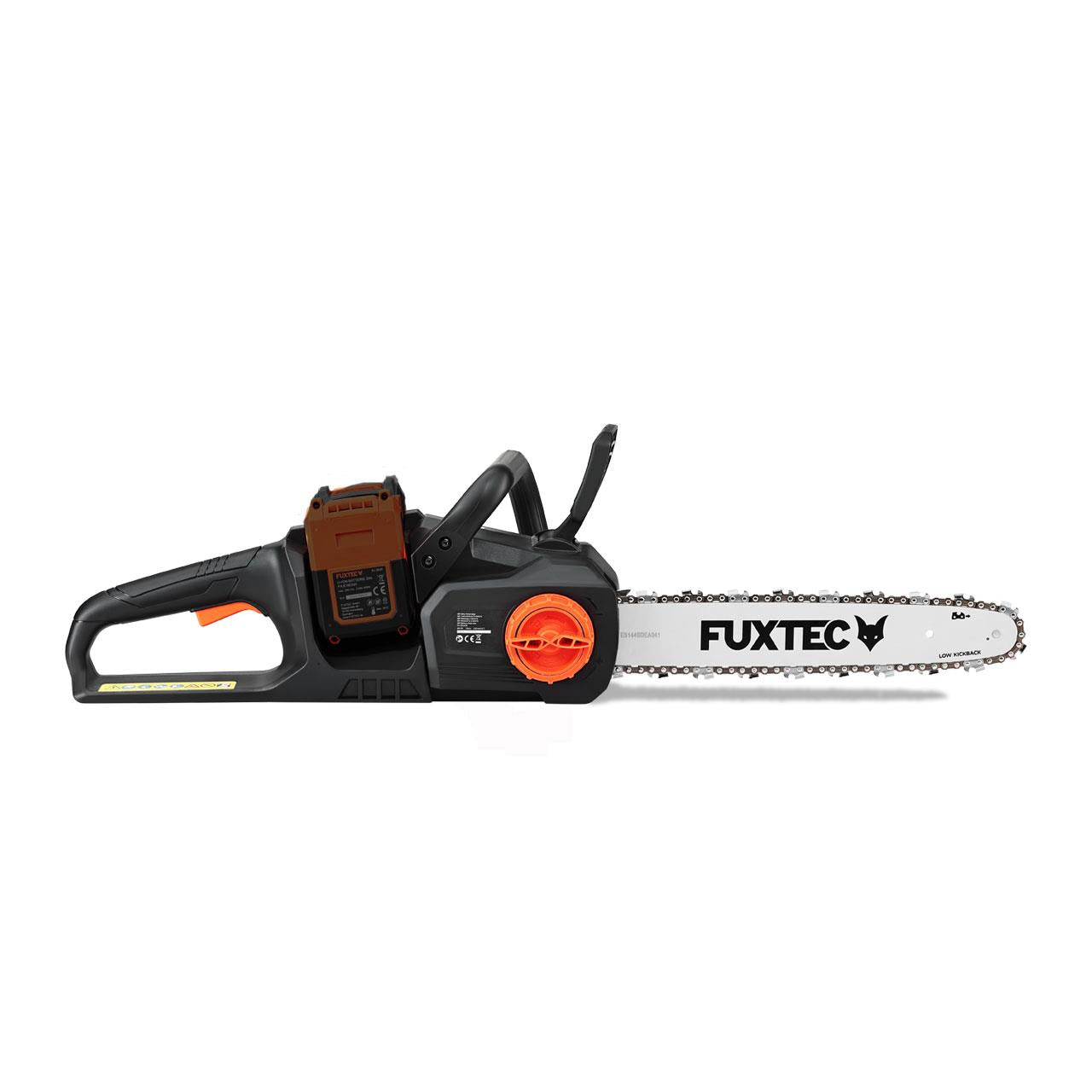 fuxtec-fx-e2ks-40v-akku-kettens-ge-14-zoll-b-ware-ohne-akku-und-ladeger-t image 2