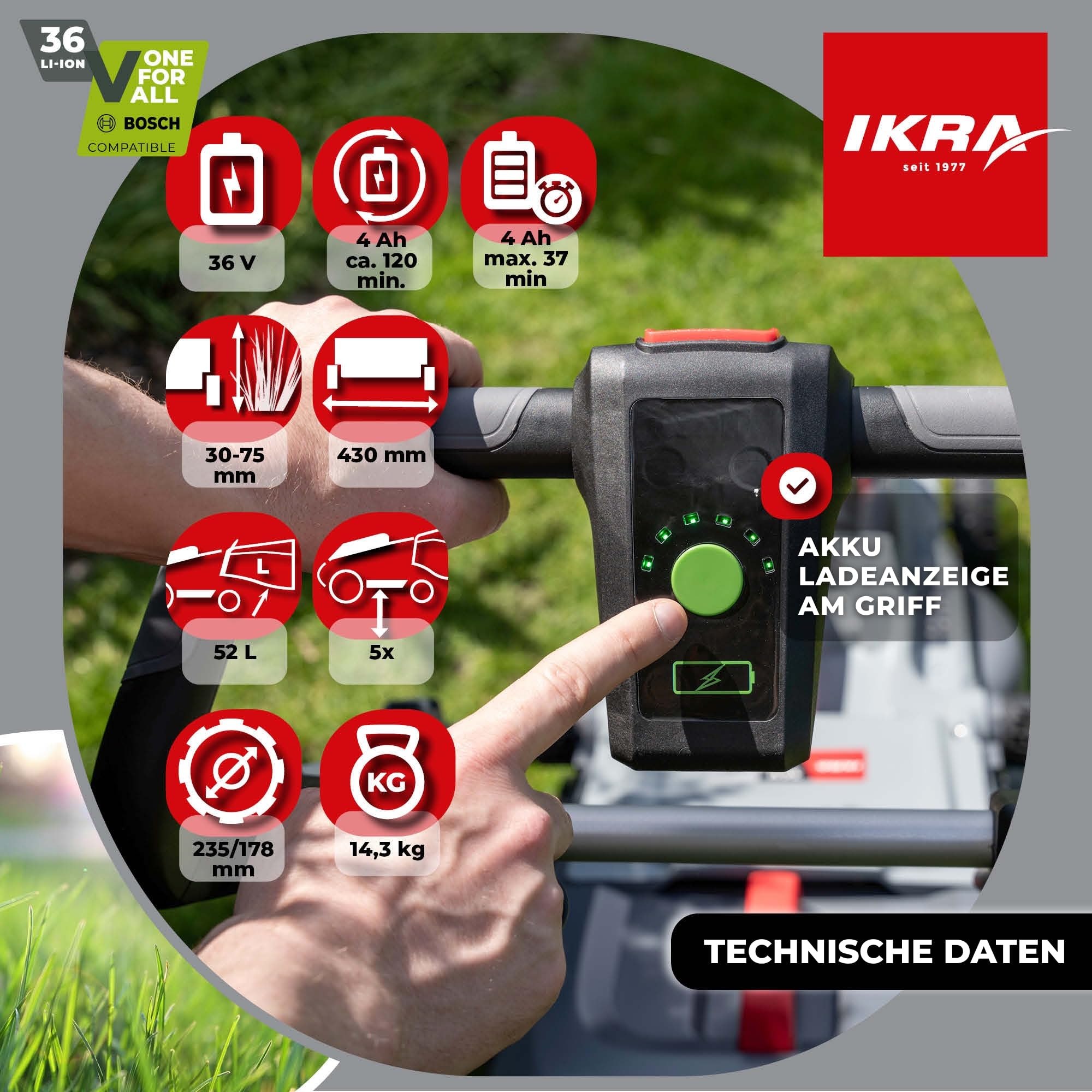 ikra-ib-lm-43-akku-rasenm-her-3in1-43-cm-ohne-akku image 7