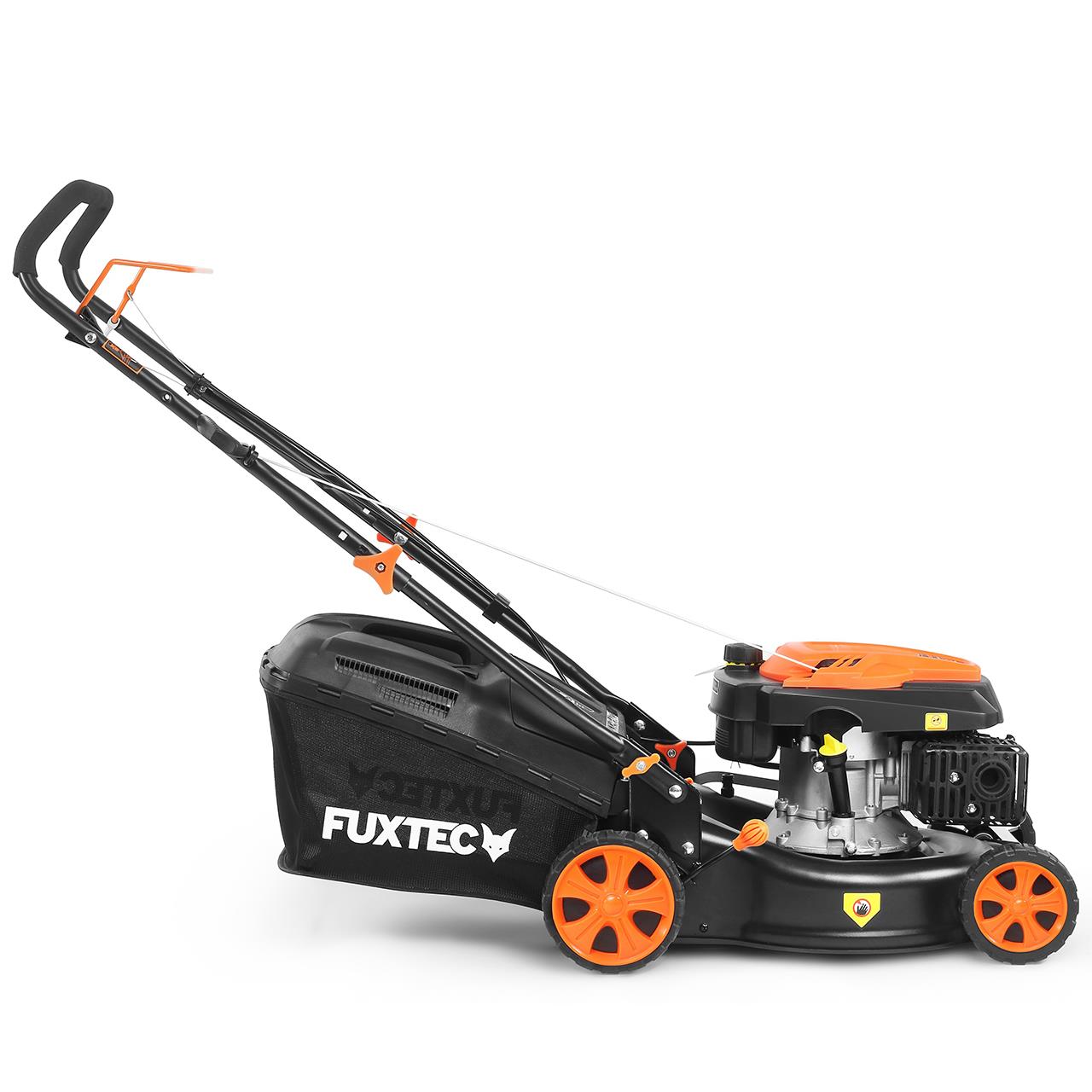 fuxtec-benzin-rasenm-her-fx-rm4346eco-b-ware-146-ccm-42-cm-schnittbreite image 7