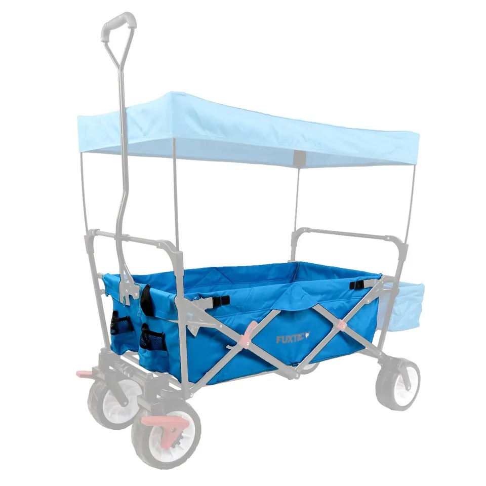 fuxtec-sitzstoffbezug-f-r-bollerwagen-ct-350-in-t-rkis image 1