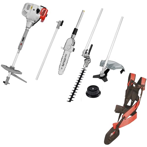 ikra-ibkh-52-1-benzin-multitool-4in1-rasentrimmer-freischneider-heckenschere-hoc image 8