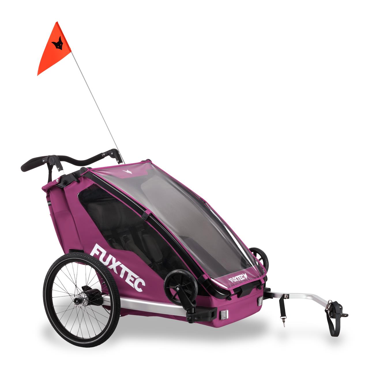 b-ware-fuxtec-fahrradanh-nger-sportfux-fx-fa1-f-r-bis-zu-2-kinder image 4