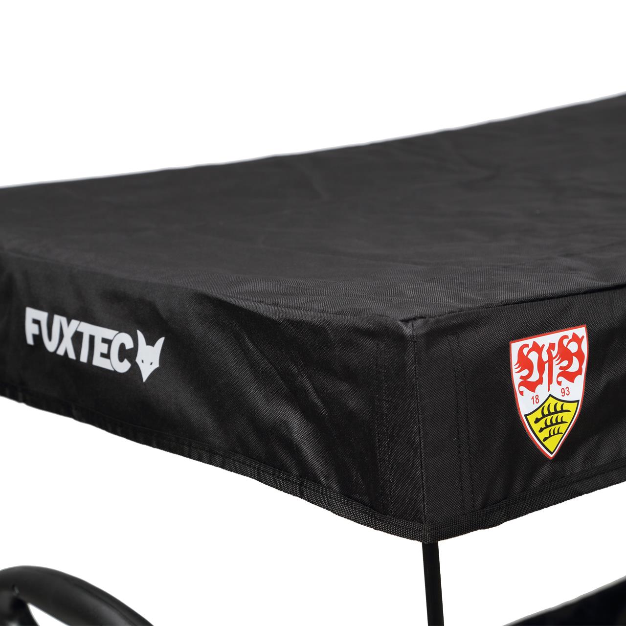 fuxtec-bollerwagen-fx-ct500-vfb-stuttgart-edition-mit-sonnendach-b-ware image 8