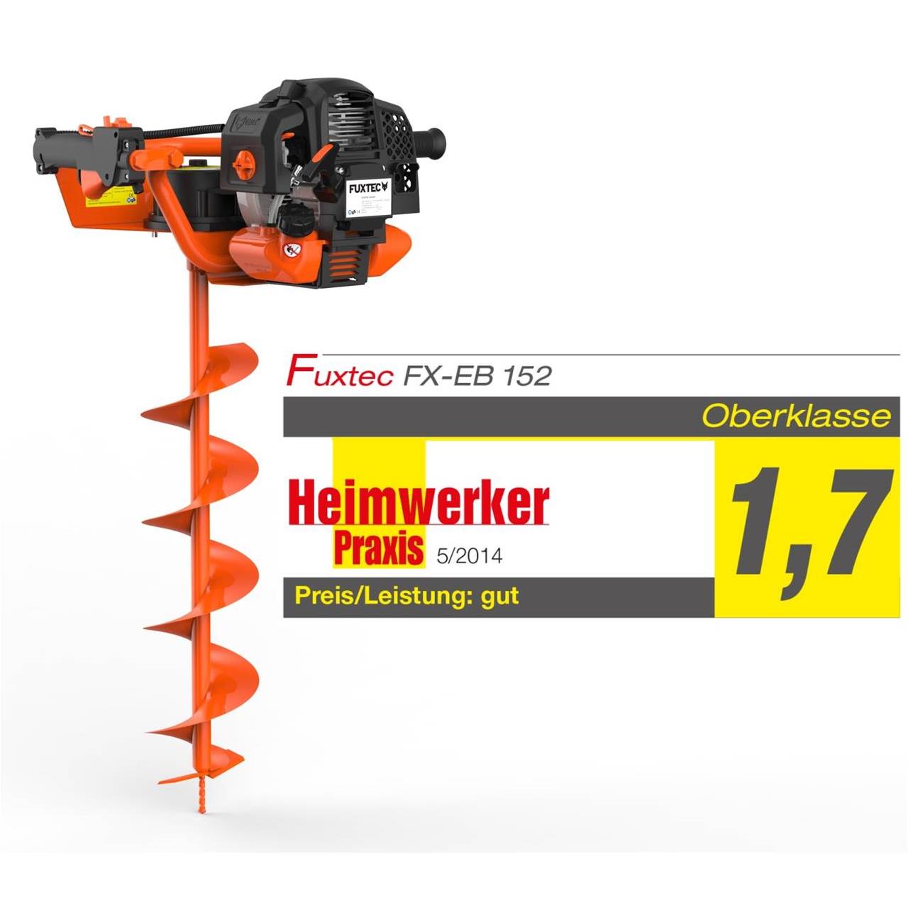fuxtec-fx-eb152-erdbohrger-t-benzin-52ccm-mit-100-150-200mm-bohrer image 2