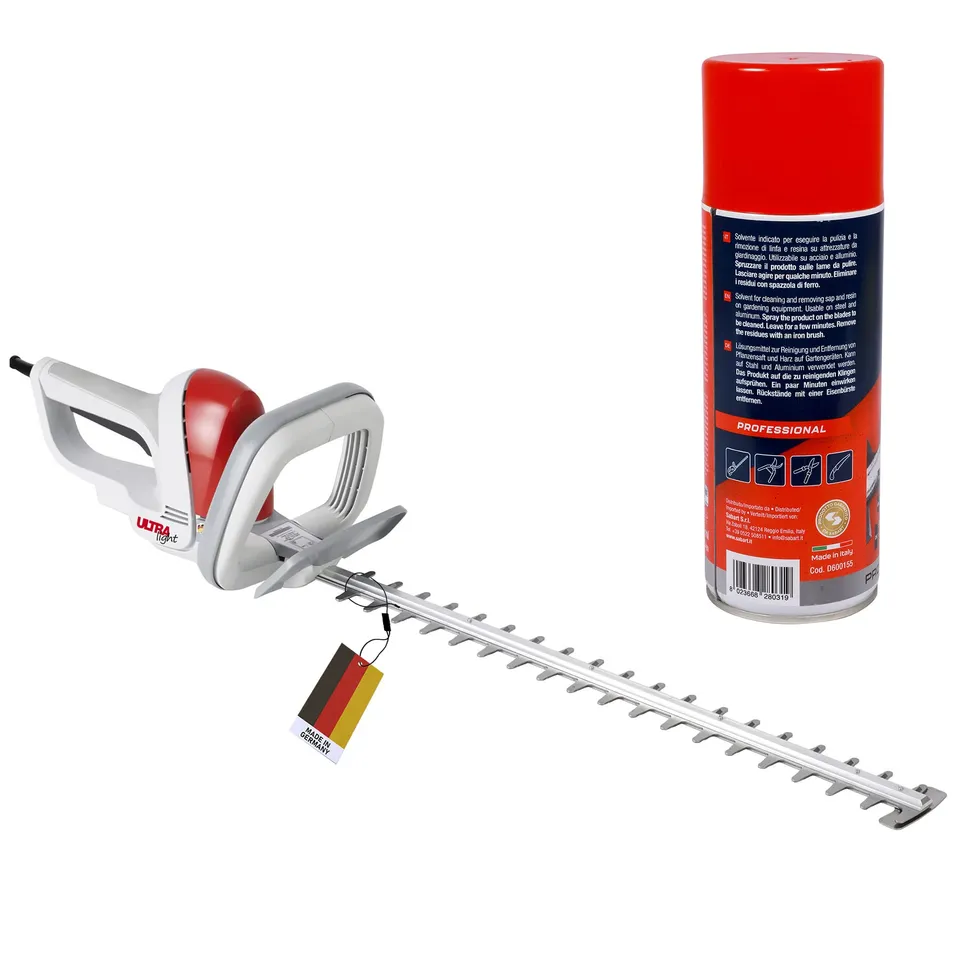 ikra-ultralight-fhs-1555-elektro-heckenschere-55-cm-schnittl-nge-2-6-kg-inkl-pfl image 1