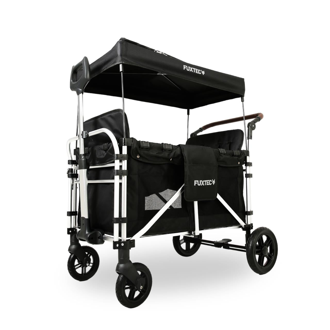 fuxtec-fx-ctxl900-xl-luxus-bollerwagen-4-sitzer-grau-b-ware image 2