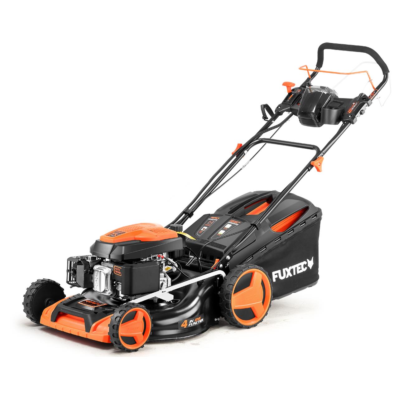 fuxtec-fx-rm5196es-pro-benzin-rasenm-her-mit-e-start-und-selbstantrieb-b-ware image 2