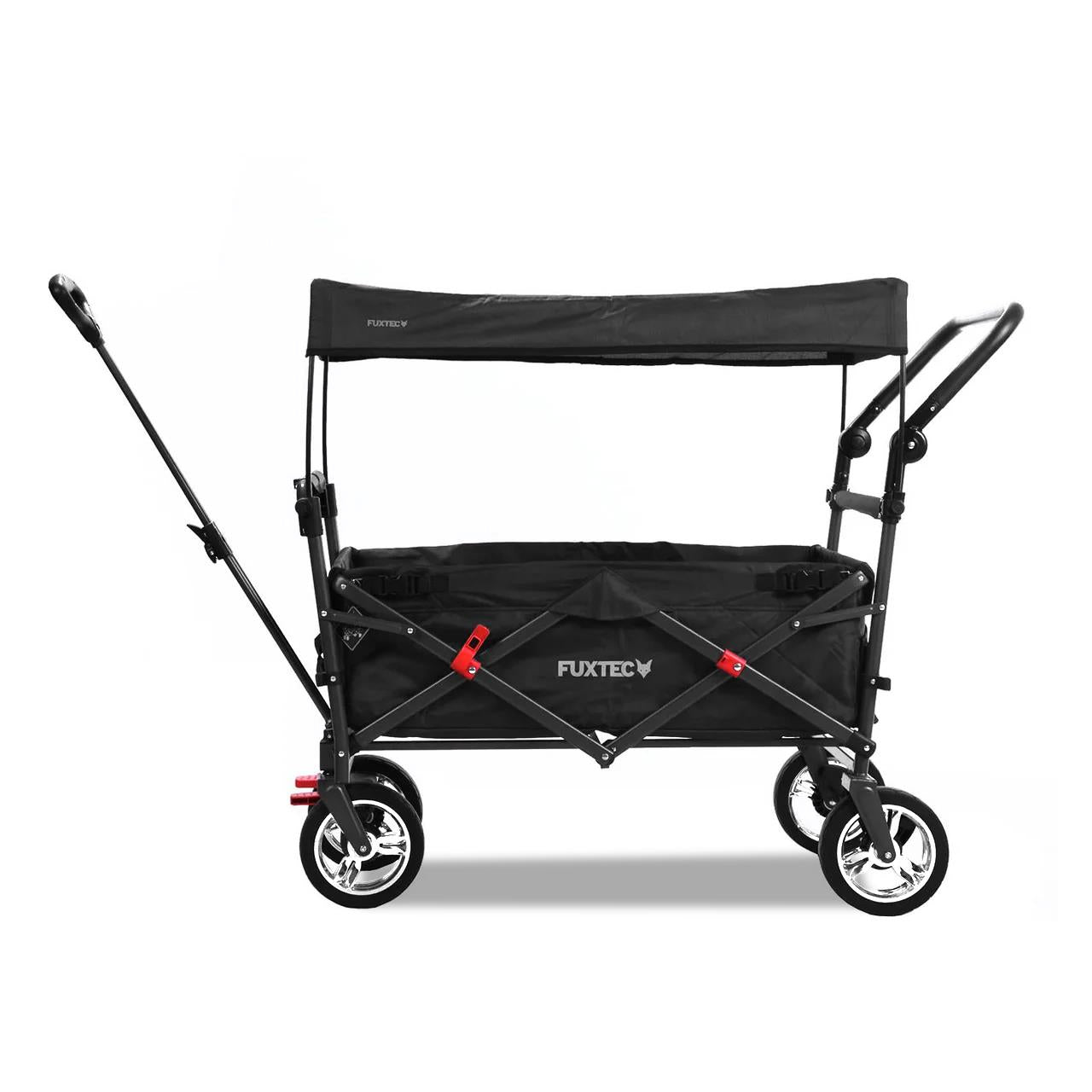 fuxtec-fx-ct700-bollerwagen-faltbar-mit-uv-sonnendach-und-schiebegriff image 2
