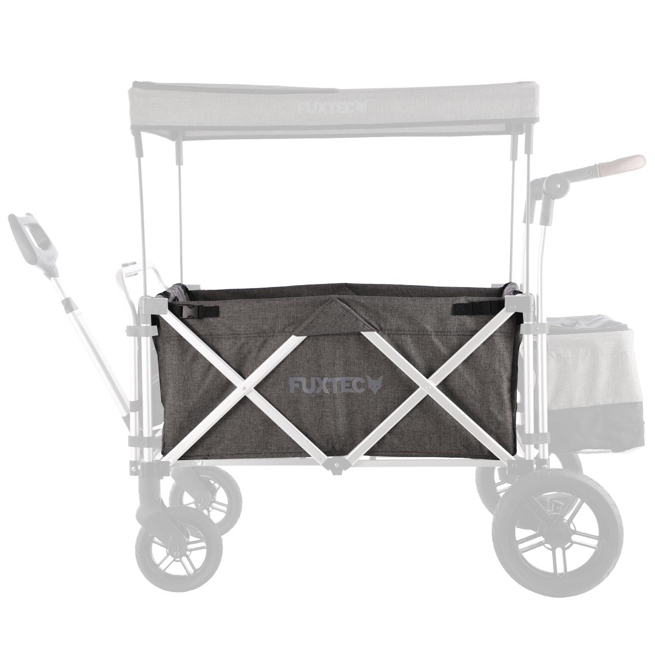 fuxtec-sitzstoffbezug-premium-grau-f-r-bollerwagen-ctl900 image 1