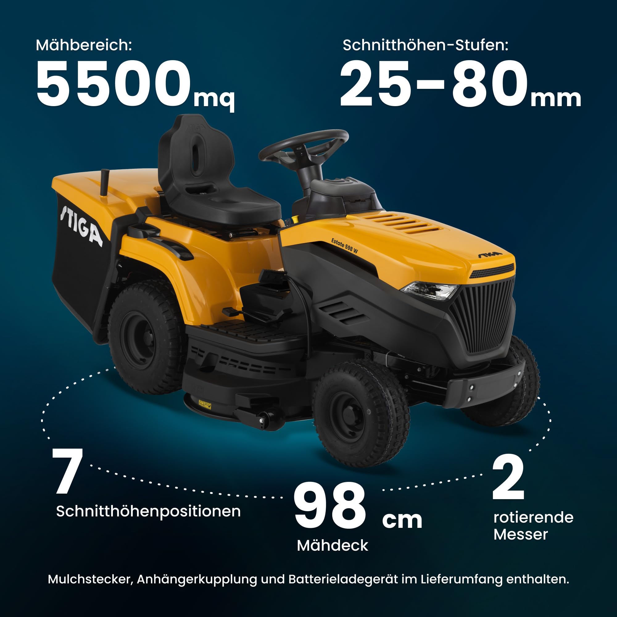 stiga-estate-598-w-rasentraktor-586-cm-98-cm-m-hdeck-240-l-fangkorb-hydrostat image 7