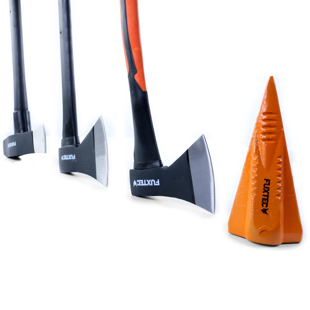 b-ware-fuxtec-4er-axt-set-mit-spaltgranate-carbonstahl image 4