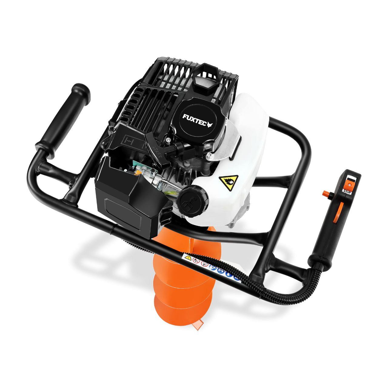 fuxtec-fx-eb143eco-benzin-erdbohrer-42-7-cm-mit-100-150-mm-bohrer image 6