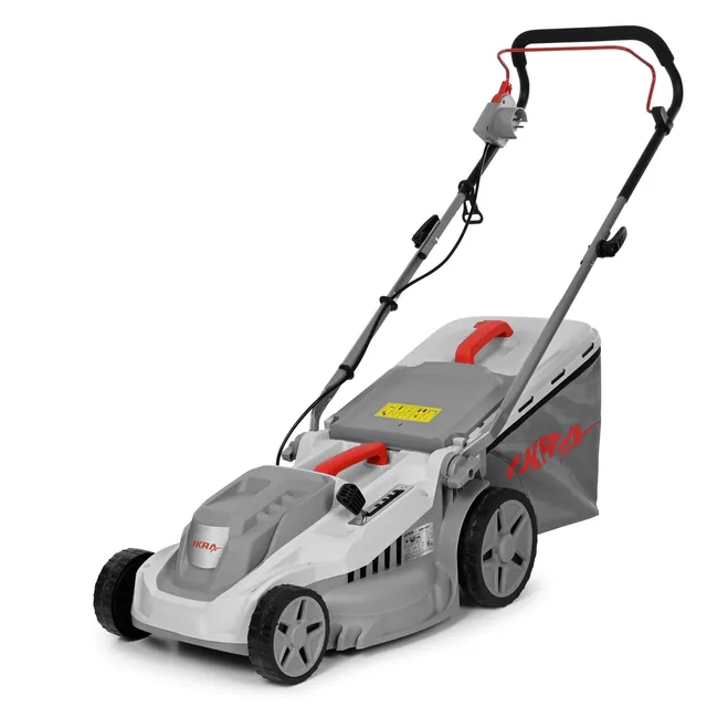 ikra-ierm-1638-1-elektro-rasenm-her-1600w-38cm-schnittbreite image 1