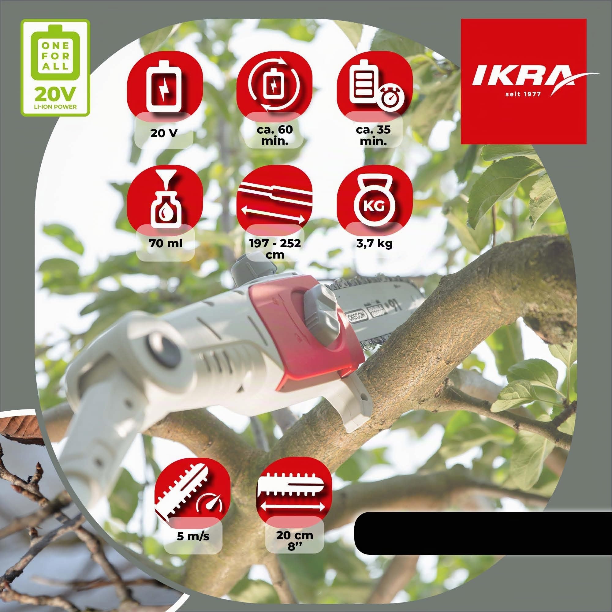ikra-icps-2020-teleskop-entaster-20v-mit-2-akkus-und-schnellladeger-t image 5