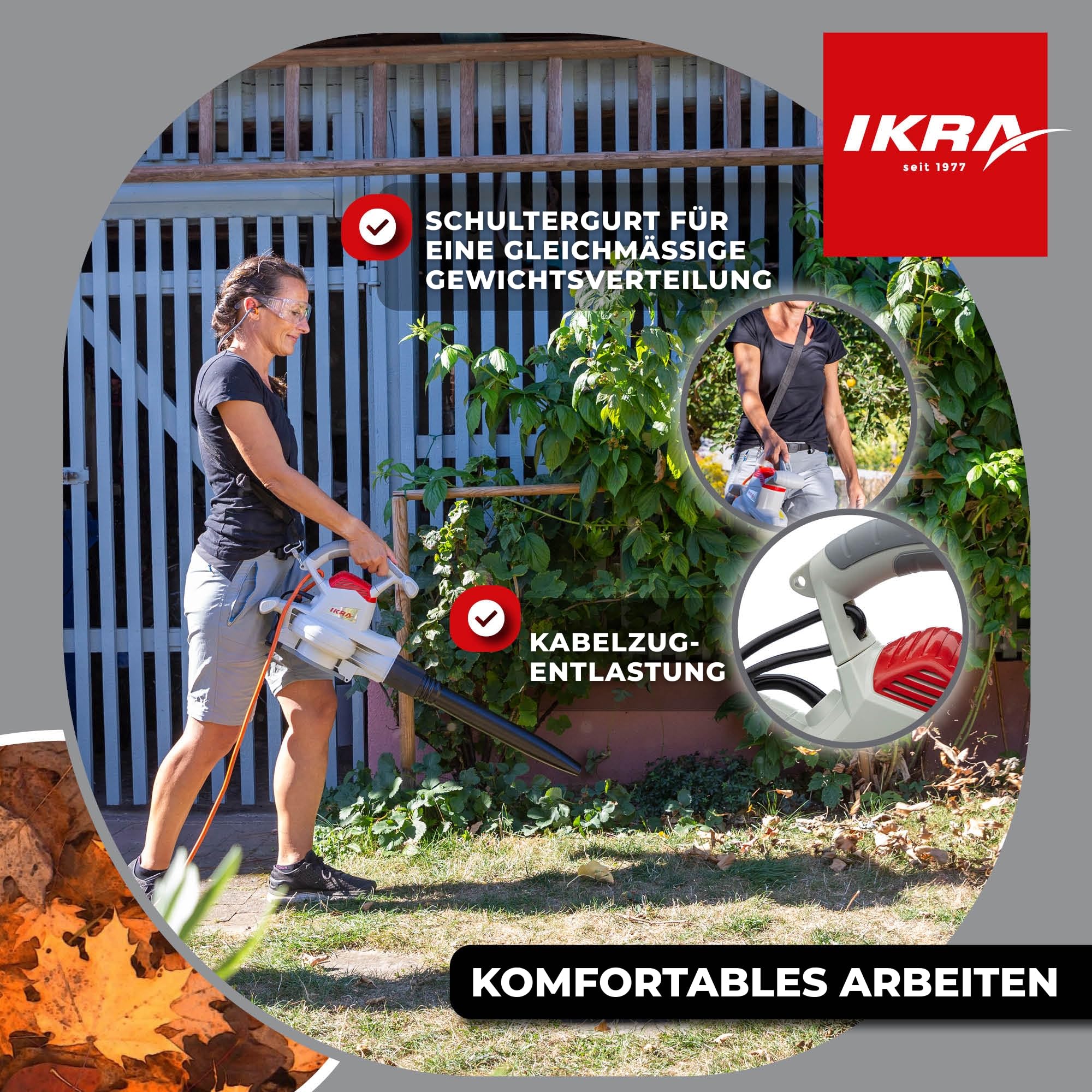 ikra-iebv-3200-elektro-laubsauger-laubbl-ser-3in1-3200-w image 5