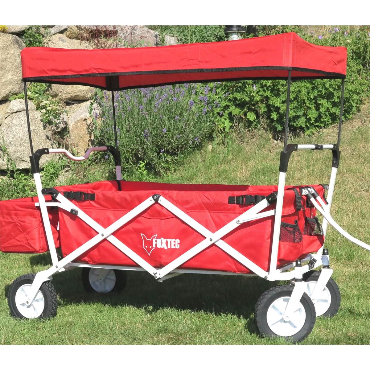 fuxtec-bollerwagen-rot-mit-sonnendach-jw-76a-b-ware image 8