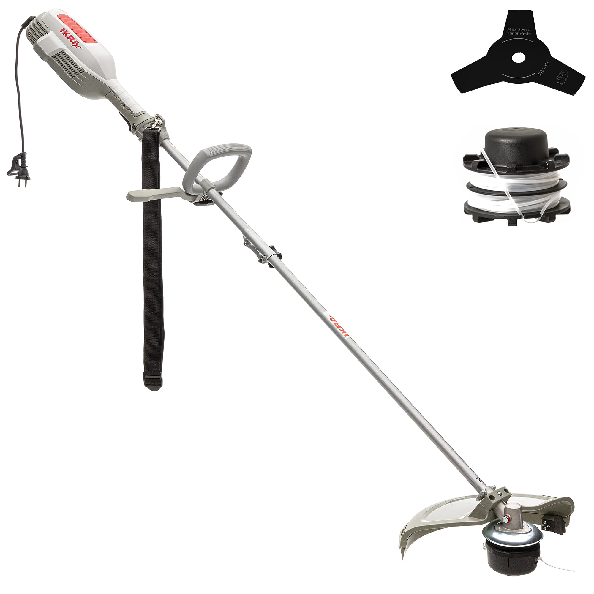 ikra-ies-1000-c-elektro-freischneider-1000w-inkl-spule-messer image 1