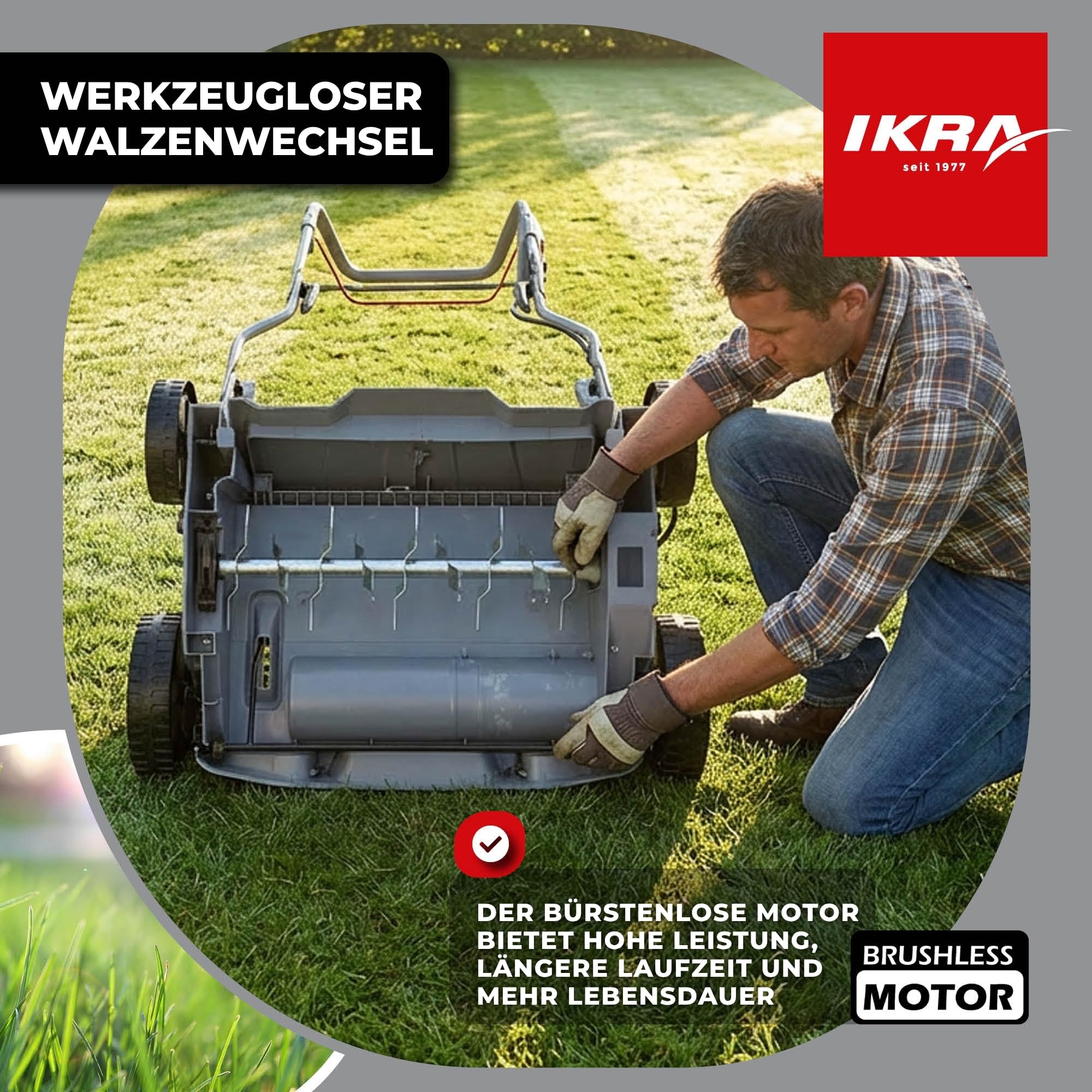 ikra-iavl-2-2040-3in1-akku-vertikutierer-rasenl-fter-40v-40-cm-inkl-2x-4-0ah-akk image 4