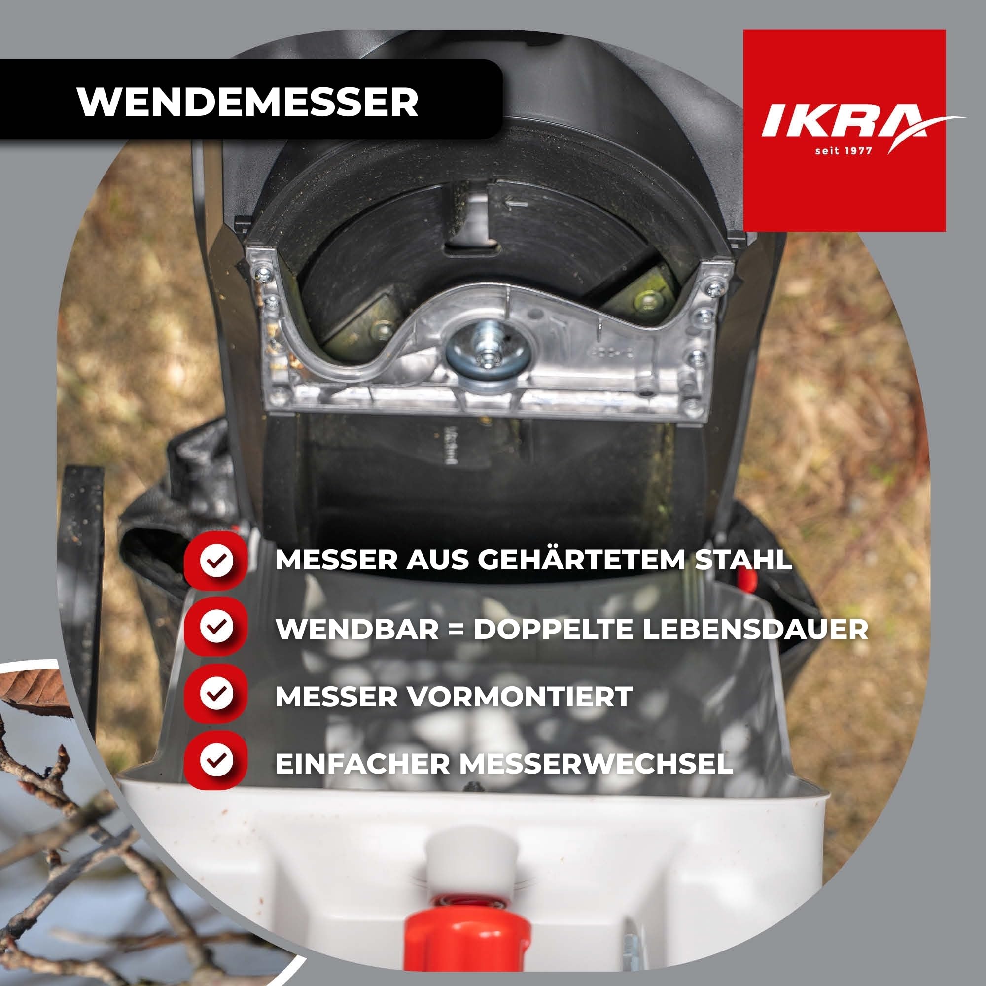ikra-elektro-gartenh-cksler-imh-2800-2800w-bis-45-mm-inkl-ersatzmesser-fangsack- image 2