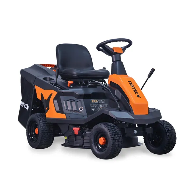fuxtec-fx-rmr66-benzin-aufsitzm-her-b-ware-4-5-kw-65-1-cm-150-l-fangkorb-estart image 1