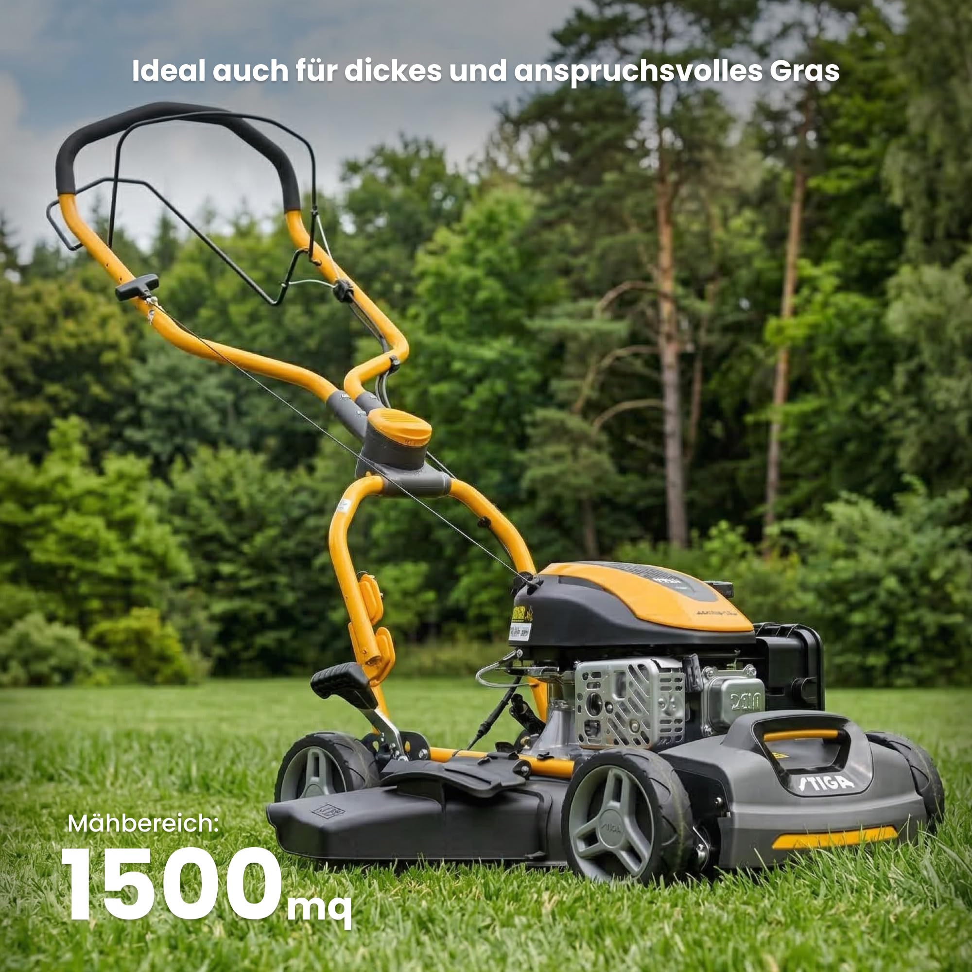 stiga-multiclip-747-sd-benzin-rasenm-her-selbstfahrend-45-cm-139-cm-mulchen image 3