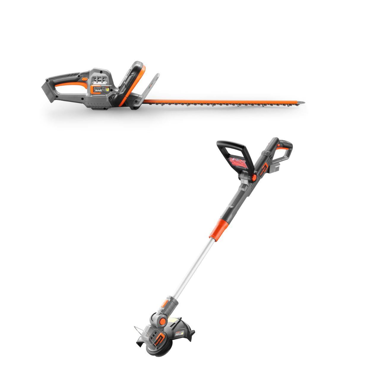 fuxtec-fx-20vset5-20v-akku-garten-set-rasentrimmer-fx-e1rt20set-heckenschere-fx- image 2