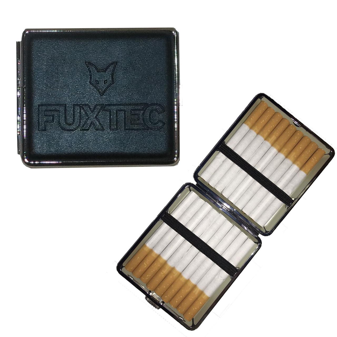 fuxtec-zigaretten-etui-schwarz-kunstleder-f-r-18-zigaretten image 1