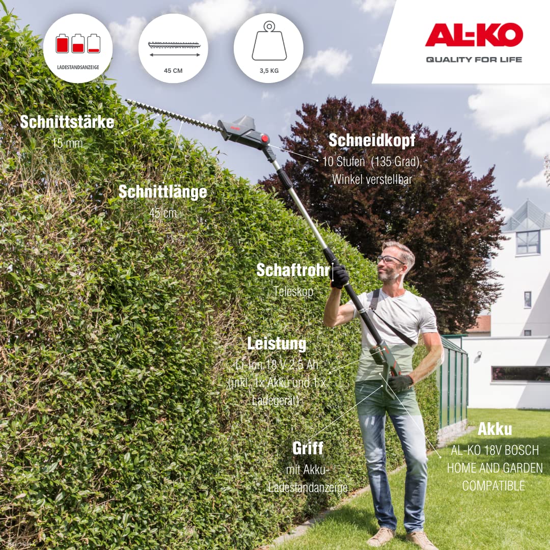 al-ko-hta-1845-akku-hochheckenschere-18-v-set-45-cm-teleskop-inkl-akku-ladeger-t image 6