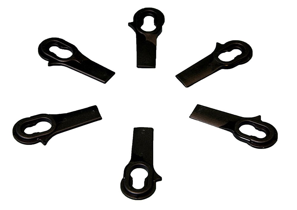 ikra-12000007-ersatzmesser-twincut-6er-set-f-r-rasentrimmer image 1