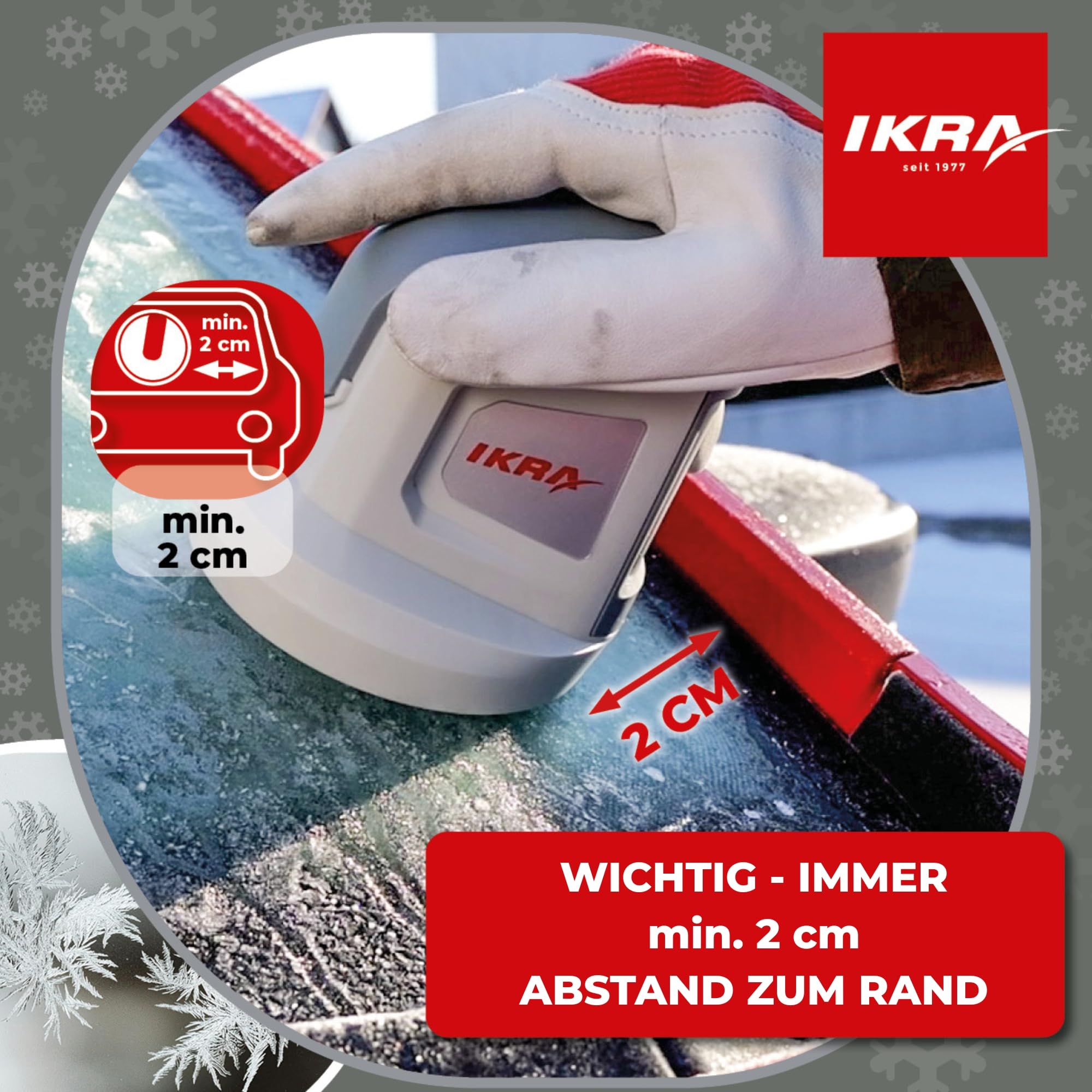 ikra-iaek-74-akku-eiskratzer-auto-mit-akku-12-klingen-scheibe image 3