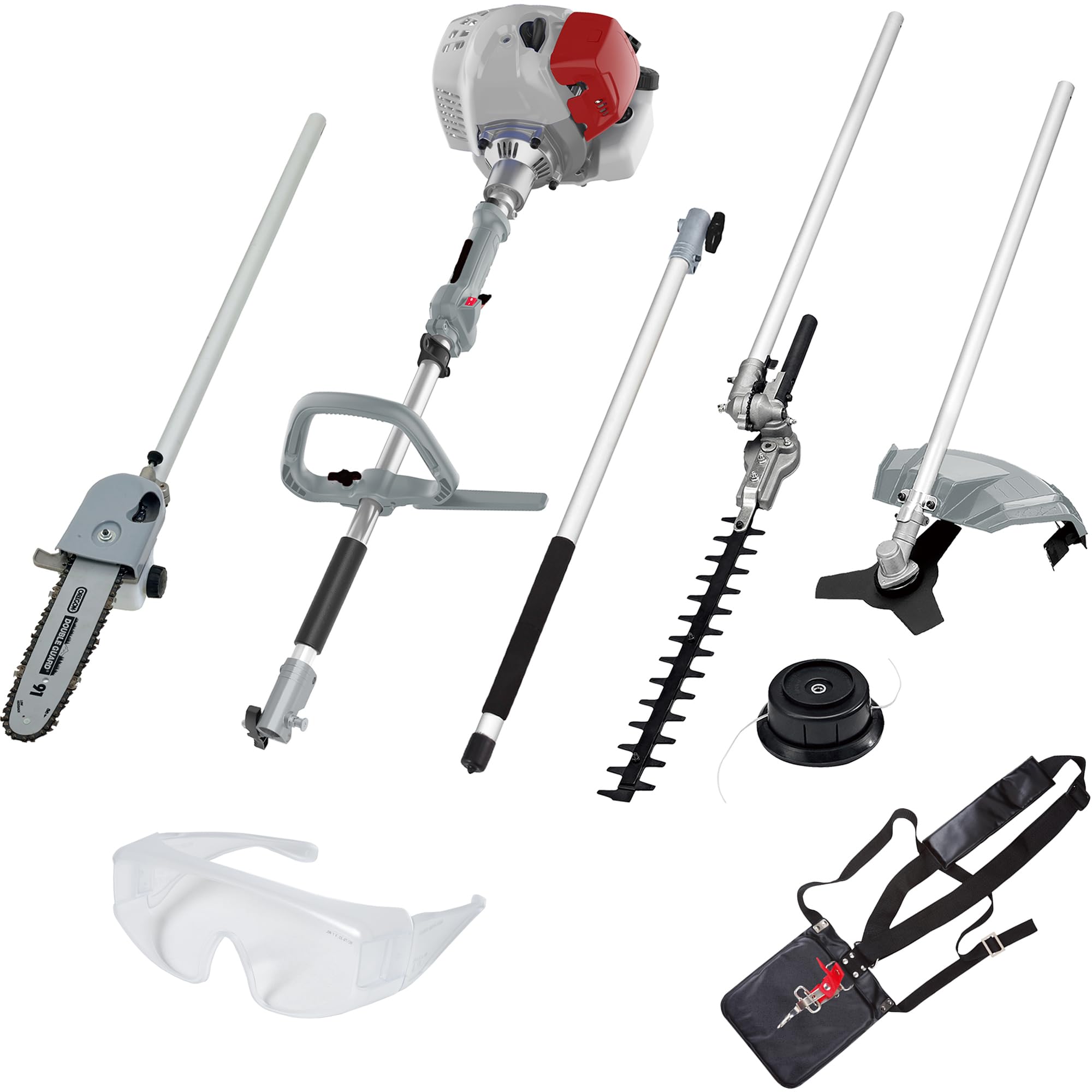 ikra-ibkh-33-1-benzin-multitool-4in1-garten-multifunktionswerkzeug image 1