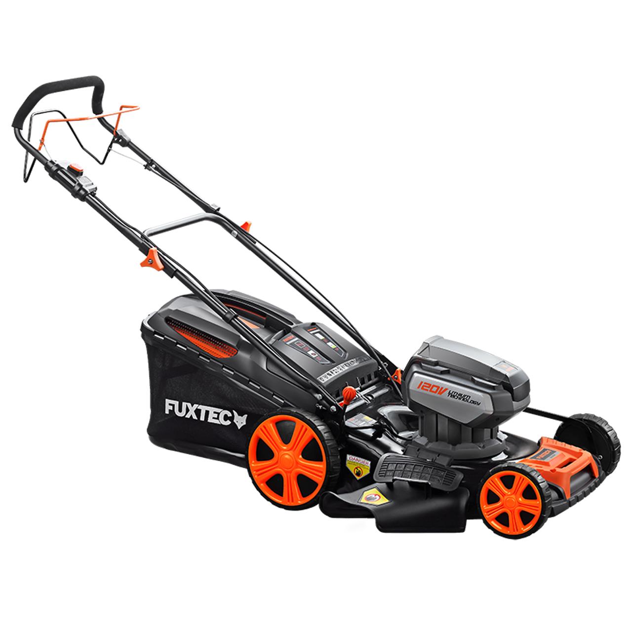 fuxtec-ea153v-120v-akku-rasenm-her-51-cm-mit-selbstantrieb-ohne-akku-b-ware image 2