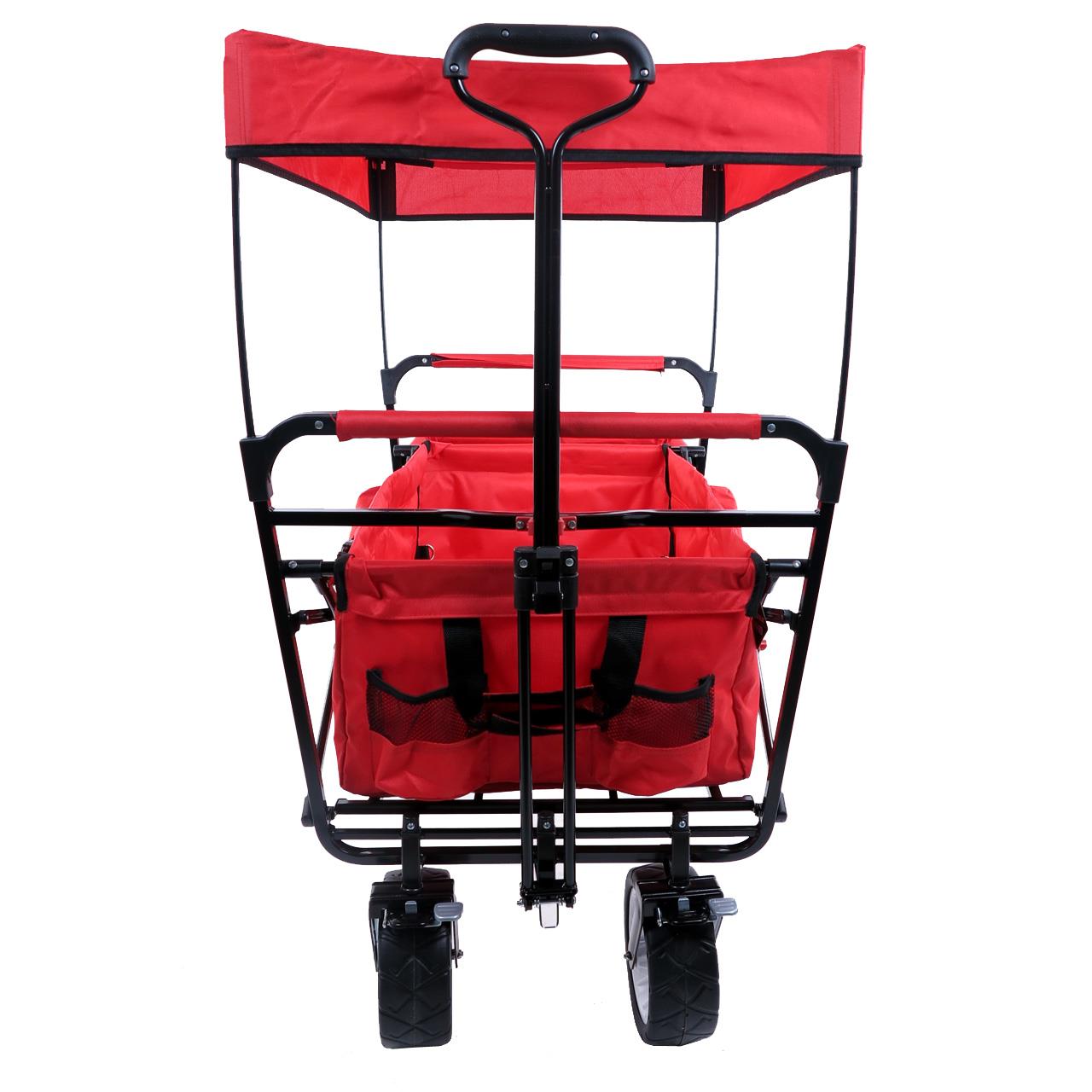 fuxtec-bollerwagen-jw-76cr-rot-mit-sonnendach-b-ware image 8