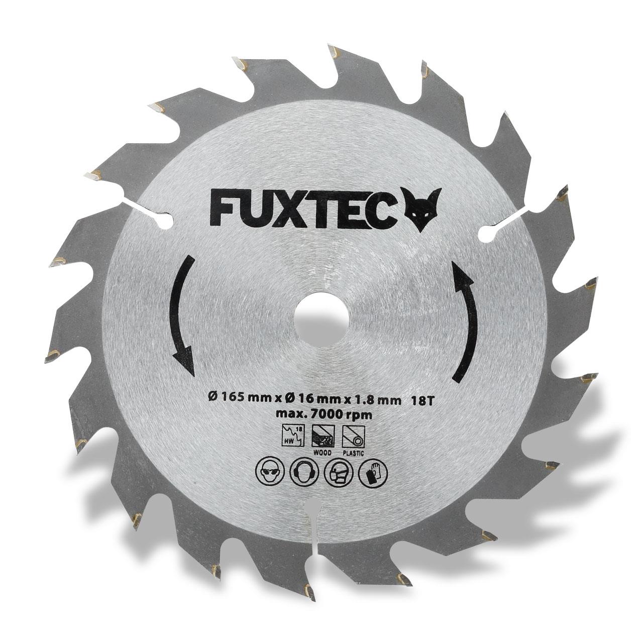 fuxtec-s-geblatt-165-mm-18-z-hne-f-r-handkreiss-ge-fx-e1cs20 image 1